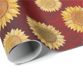 Schattig Elegant Boho Boerderijhuis Hout Rustieke Cadeaupapier (Rol Hoek)