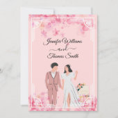 schattig elegant modern, eenvoudig stijlvol budget kaart (Voorkant)