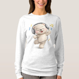 Schattig en Aardig Ontwerp van een Teddbeer T-shirt