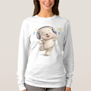 Schattig en Aardig Ontwerp van een Teddbeer T-shirt