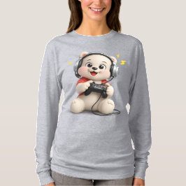 Schattig en Aardig Ontwerp van een Teddbeer T-shirt