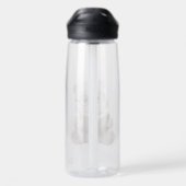 Schattig en Aardig Ontwerp van een Teddbeer Waterfles (Achterkant)