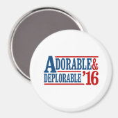 Schattig en betreurenswaardig 2016 - wit — Verkiez Magneet (Voorkant / Achterkant)