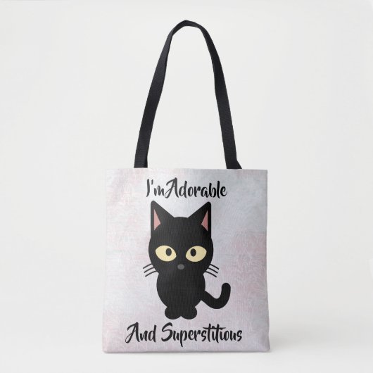 Schattig en bijbehorend kattenontwerp Tas (Voorkant)