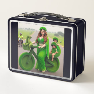 Schattig en duurzaam, onze metalen lunchbox is per
