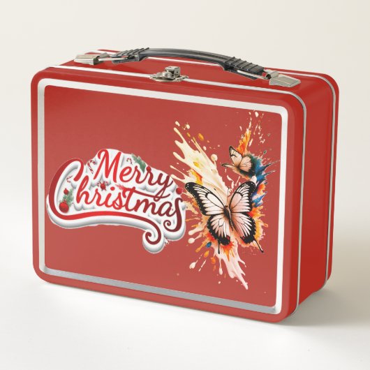 Schattig en duurzaam, onze metalen lunchbox is per (Voorkant)