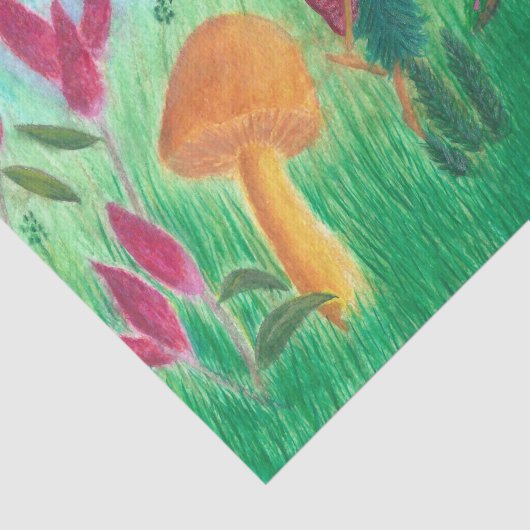 Schattig en  Fairy Fantasy Tissue Papier (Detail)