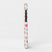 Schattig en Fruitig Roze Aardbei Case-Mate iPhone Case (Achterkant/links)