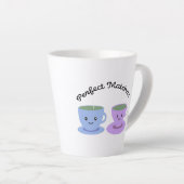 Schattig en grappig perfecte Matcha  Latte Mok (Rechterhoek)