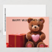 Schattig en grappig Valentijnsdag voor kinderen #1 Feestdagenkaart (Voorkant / Achterkant)