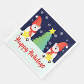 Schattig en grillig servet (Hoek)