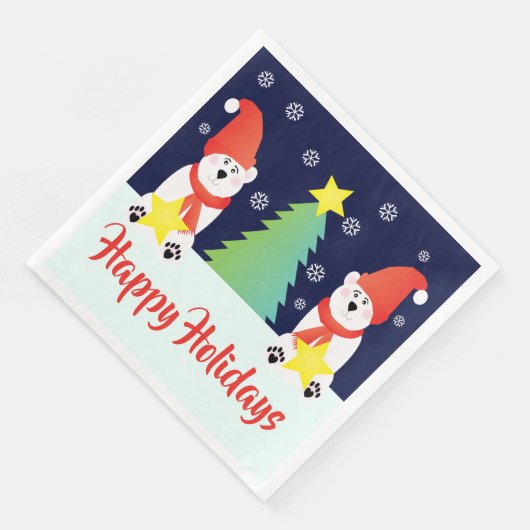 Schattig en grillig servet (Hoek)