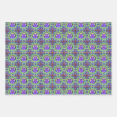 schattig en kleurrijk stel papier inpakpapier vel (Voorkant 2)