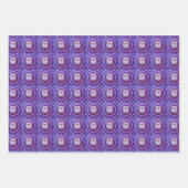 schattig en kleurrijk stel papier inpakpapier vel (Voorkant)