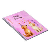 Schattig en leuk notitieboek (Rechterzijde)