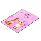 Schattig en leuk notitieboek (Linkerzijde)