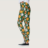 Schattig en leuk Verschillend sportthema Patroon S Leggings (Links)