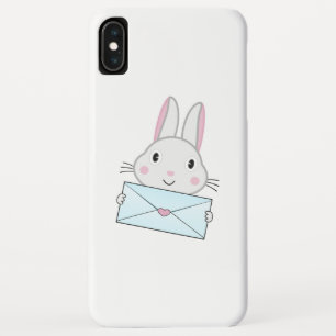 Schattig en lief konijn met liefdesbrief Case-Mate iPhone case