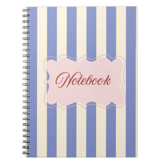 Schattig en minimaal esthetisch spiraalnotitieboek notitieboek