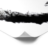 Schattig en schattig konijn | AI Art Poster (Hoek)