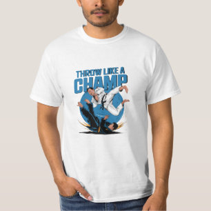 Schattig en sterk judokunstwerk voor liefhebbers t-shirt