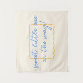 Schattig en trendy Baby shower Decor Wandkleed (Voorkant)