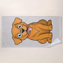 Schattig en uniek honden strandlaken