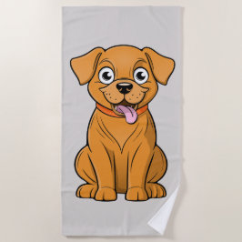 Schattig en uniek honden strandlaken