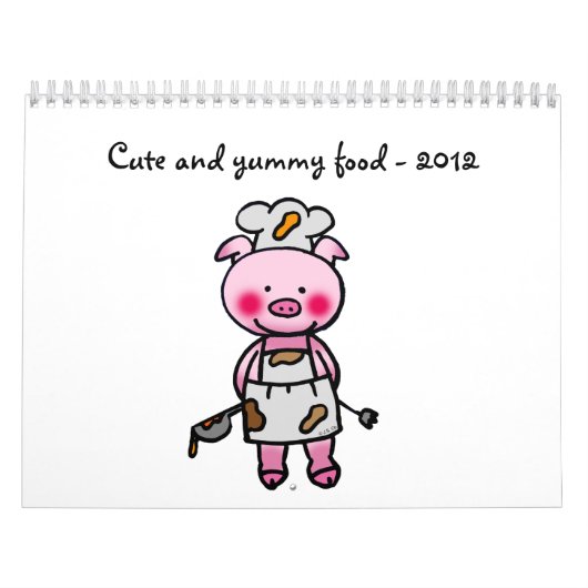schattig en vrolijk eten - 2012 kalender (Hoes)