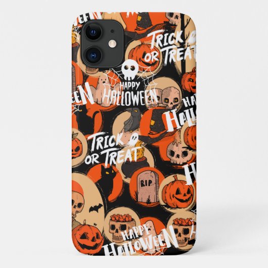 Schattig & eng Halloween griezelige sfeer Case-Mate iPhone Case (Achterkant)