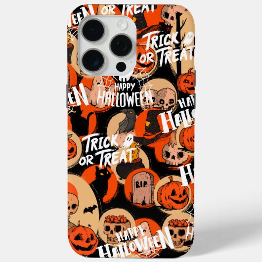 Schattig & eng Halloween griezelige sfeer Case-Mate iPhone Case (Achterkant)