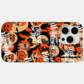 Schattig & eng Halloween griezelige sfeer Case-Mate iPhone Case (Achterkant (horizontaal))
