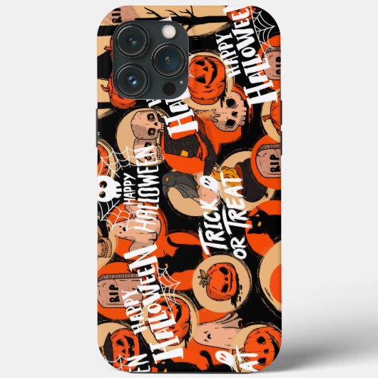 Schattig & eng Halloween griezelige sfeer Case-Mate iPhone Case (Achterkant)