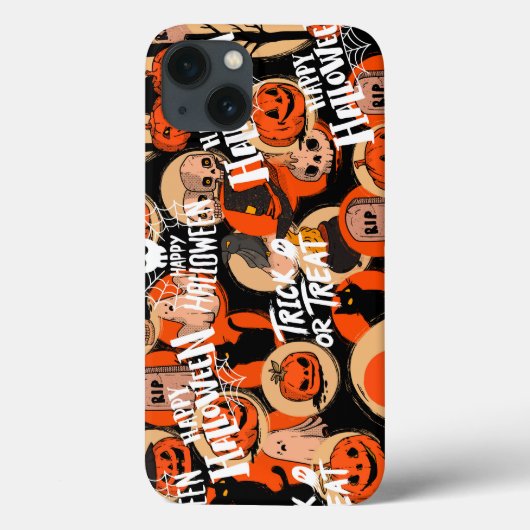 Schattig & eng Halloween griezelige sfeer Case-Mate iPhone Case (Achterkant)