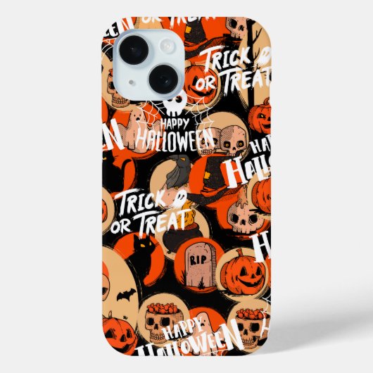 Schattig & eng Halloween griezelige sfeer Case-Mate iPhone Case (Achterkant)
