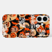 Schattig & eng Halloween griezelige sfeer Case-Mate iPhone Case (Achterkant (horizontaal))