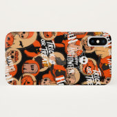  Schattig & eng Halloween griezelige sfeer  Case-Mate iPhone Case (Achterkant (horizontaal))