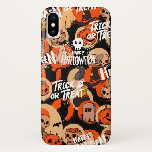  Schattig & eng Halloween griezelige sfeer  Case-Mate iPhone Case (Achterkant)