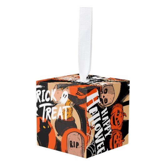 Schattig & eng Halloween griezelige sfeer Decoratie (Voorkant hoekig)