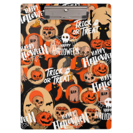 Schattig & eng Halloween griezelige sfeer Klembord