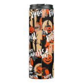 Schattig & eng Halloween griezelige sfeer Thermosbeker (Achterkant)