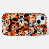  Schattig & eng Halloween spooky vibes  Case-Mate iPhone Case (Achterkant (horizontaal))