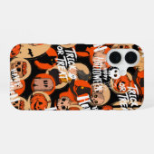 Schattig & eng Halloween spooky vibes iPhone 16 Hoesje (Achterkant horizontaal)