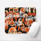 Schattig & eng Halloween spooky vibes Muismat (Met muis)