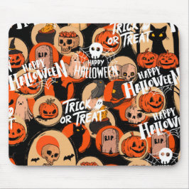 Schattig & eng Halloween spooky vibes Muismat