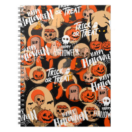 Schattig & eng Halloween spooky vibes Notitieboek