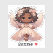 schattig engel sticker (Vel)