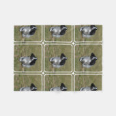 Schattig Engels Cocker Spaniel Fleece Deken (Voorkant (Horizontaal))