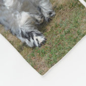 Schattig Engels Cocker Spaniel Fleece Deken (Hoek)