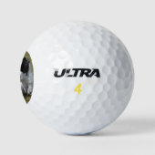 Schattig Engels Cocker Spaniel Golfballen (Logo)